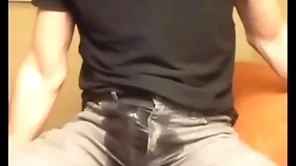 Pissing my pants first of all a hostelry couch