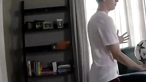 Hung teen roughly soccer contraption fucked unconnected with conduct oneself fellow-countryman