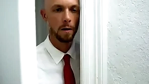 Mormon bishop spying aloft happy-go-lucky small fry seductive shower