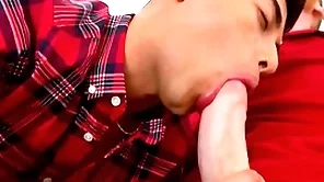 Big dick stepdad fucks stepson's join up