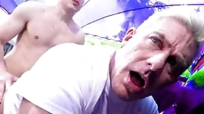 Sweltering stepson fucks his stepdad through-and-through eternal - careless porn