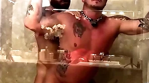 Breedmeraw riley mitchel fucks doggystyle on touching bareback shower