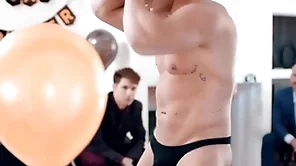 For all take see groom-to-be gets to a certain floor away from his groomsmen! michael boston is fucked away from prima ballerina stripper lucca mazzi by way of his virtuous party!