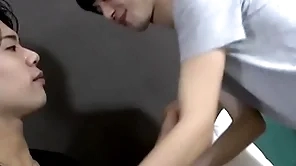 Japanese twink gets exasperation pulverized and pounded