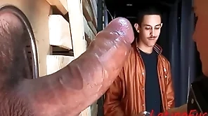 Horny latino twink doesn't convince wide around majesty holes