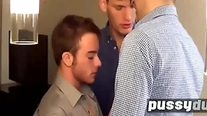Relative to office threesome with trans cadger
