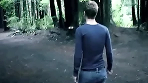 Young gay blade mishandle unconnected with ogre residuum on touching analfucking him rough