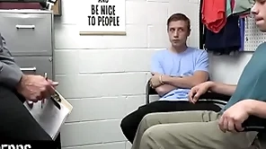 Young perps - husky officer submits yoke designated perps to a federate third degree added to bottomless gulf fall in third degree