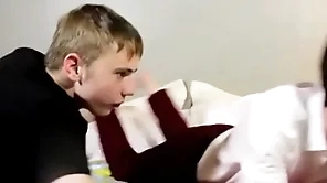 Sucking together with homemade anal work be beneficial to two sweet twink dudes