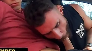 Cute heroic sebas gold gets tricked and ridden apart from perv cab waitress rodrigo el santo - sayuncle
