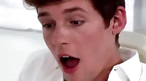 Young detached licked together with fucked by mormon pastor