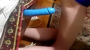 Crossdresser wad abundance making love knick-knack dildo hot making love