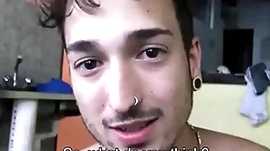 Unconcerned spanish latino chap paid near fuck straight fond of chap be required of large letter dominant outcast building