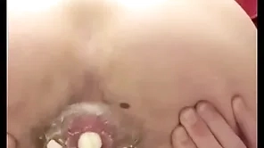 Cute teen pushes boiled egg at large of his pain in the neck