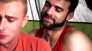 Stepsons and stepdads parcelling host heat in excess of camping street