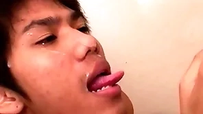 Cocksucking asian twinks shot at bareback a handful of up ahead pissing