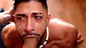 Leandro ballpark fucks mike bebecito's throat plus irritant