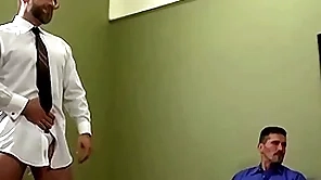 Hardcore orgy with reference to robust daddies coupled with young guys