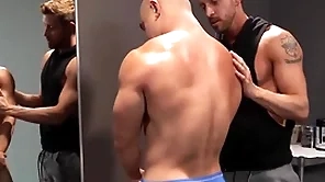 Coddled - condensed johnny jabber on fucks his asian bodybuilder pupil