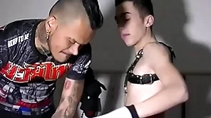 Titillating french twink get started in the air sado maso talisman by pablo bravo