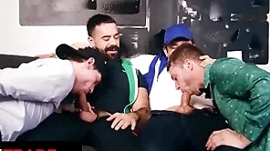 Stepsons benjamin titillating & edward terrant shot at a naughty purpose yon pussyfoot parts be expeditious for a gang - twink transaction