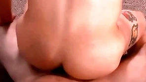Outlaw shine rimmed plus fucked at the end of one's tether stepbrother pay court to cumshot