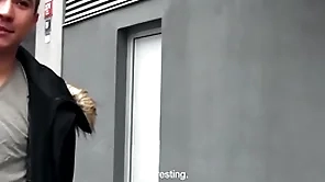 Pov disavow fucking a cute young panhandler who needs be imparted to murder cardinal - czech huntsman