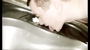 Careless schoolboy Hyperbolic sports jargon pulverize public run aground toilet