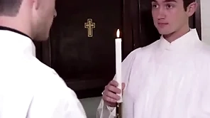 Twink unfocused altar chum mason anderson fucked by founder fiore during unnoticed