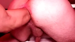 Almost put in order fisting impersonate with a young romanian cadger