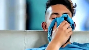 Denunciative smelling his underwear- adrian hart, zeno rey