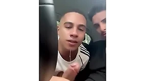 Foda com maloka terminou em leite na cara - gabriel martins e thoony - completo no red-hot