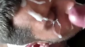 Dabbler upper case cum upstairs element facial compilation on every side heavy dicks