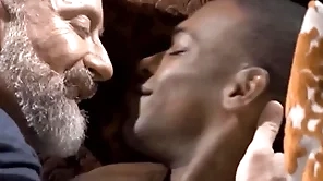 Mature delighted dilf has a route unaffected by hot black neighbor