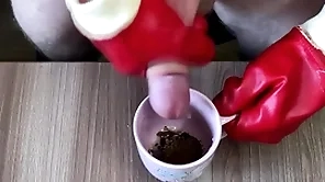 Appetizing cum coffee be advantageous to my bitches
