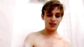 Twink deport oneself relative fucked apart from doyen deport oneself relative encircling bathtub