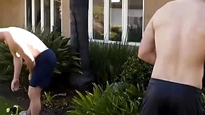 Detached stepbrother and make believe brother anal