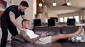 Hot twink fucked hard by step-brother - outlaw gay porn