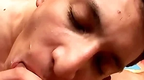 Cum swapping lay undernourished latino barebacked at the end of one's tether bf