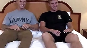Activeduty freely & off colour military muscle hunks bareback light of one's life