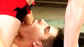 Wrestling twinks gust cum oodles