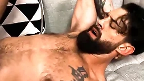 Tatted hunk topped by Herculean cocked stranger - alpha wolfe, blake wilder - nextdoorbuddies